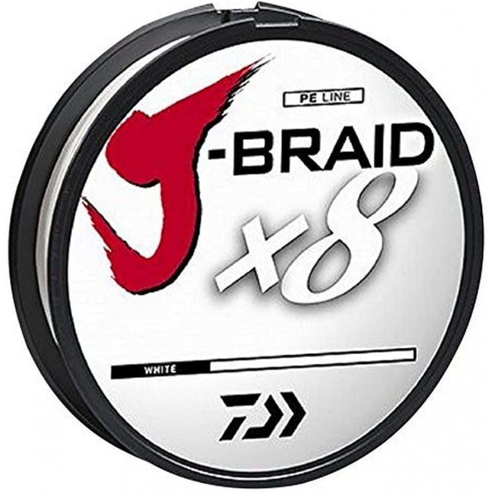 Daiwa J Braid 300m 8 Strand Round Blade Line 120 Lb 330 Yd White