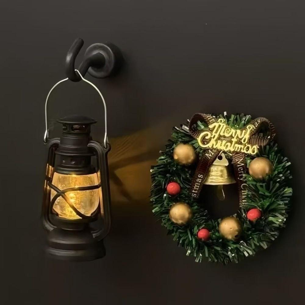 Retro 3D Refrigerator Sticker Luminous Night Light Magnet Decorative Fridge Magnet Ornament Gifts