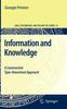 The Information and Knowledge : A Constructive Type-theoretical Approach : 10 Book