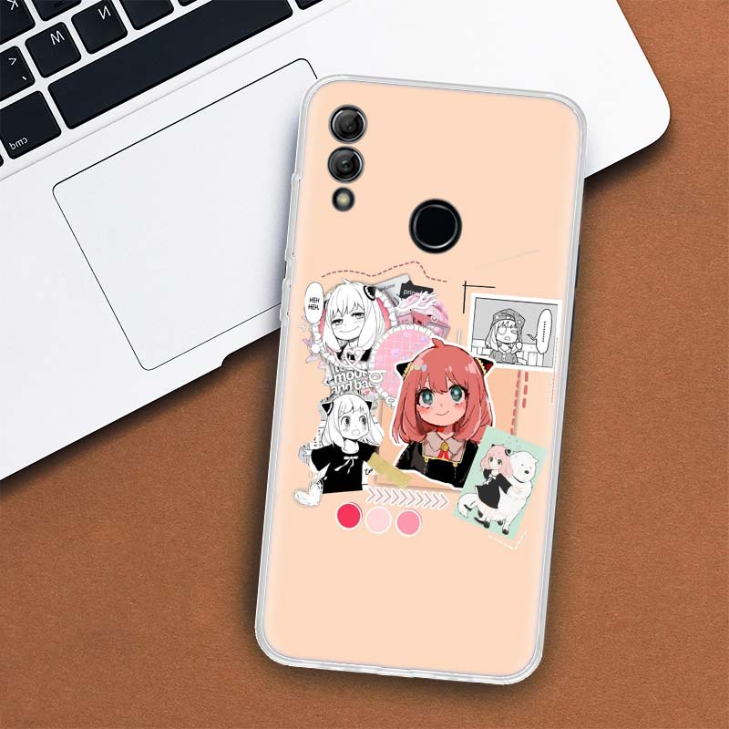 Детский чехол SPY×FAMILY Anya для Huawei Y5 Y6 Y7 Y9S P Smart Z 2021 2019 Honor 10 Lite 9 20 9X 8S 8X 8A Pro 20i Coque