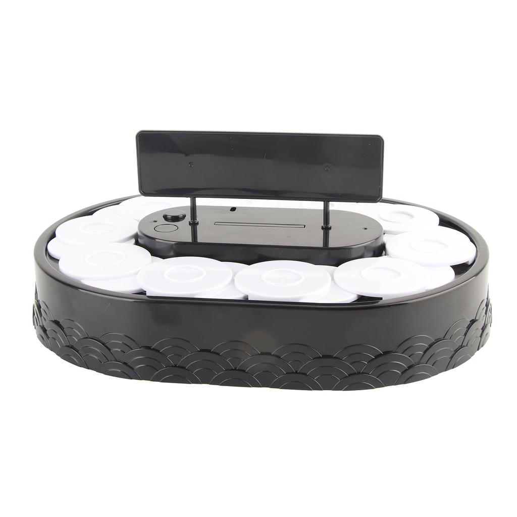 Rotary Sushi Machine Automatic Rotating Table Display Stand Swing Tray Turntable for Sushi Dessert Cupcake