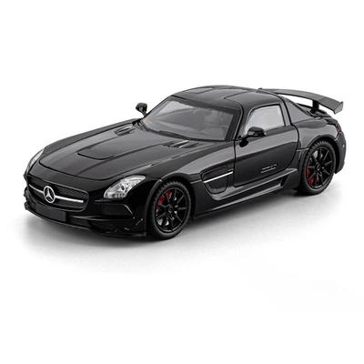 1/24 Benzs SLS AMG Спортивный автомобиль Сплав Масштабная модель автомобиля Литой металл Статическая коллекция Детская игрушечная машинка Транспортные средства Подарки