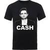 Johnny Cash Unisex T-Shirt Straight Stare