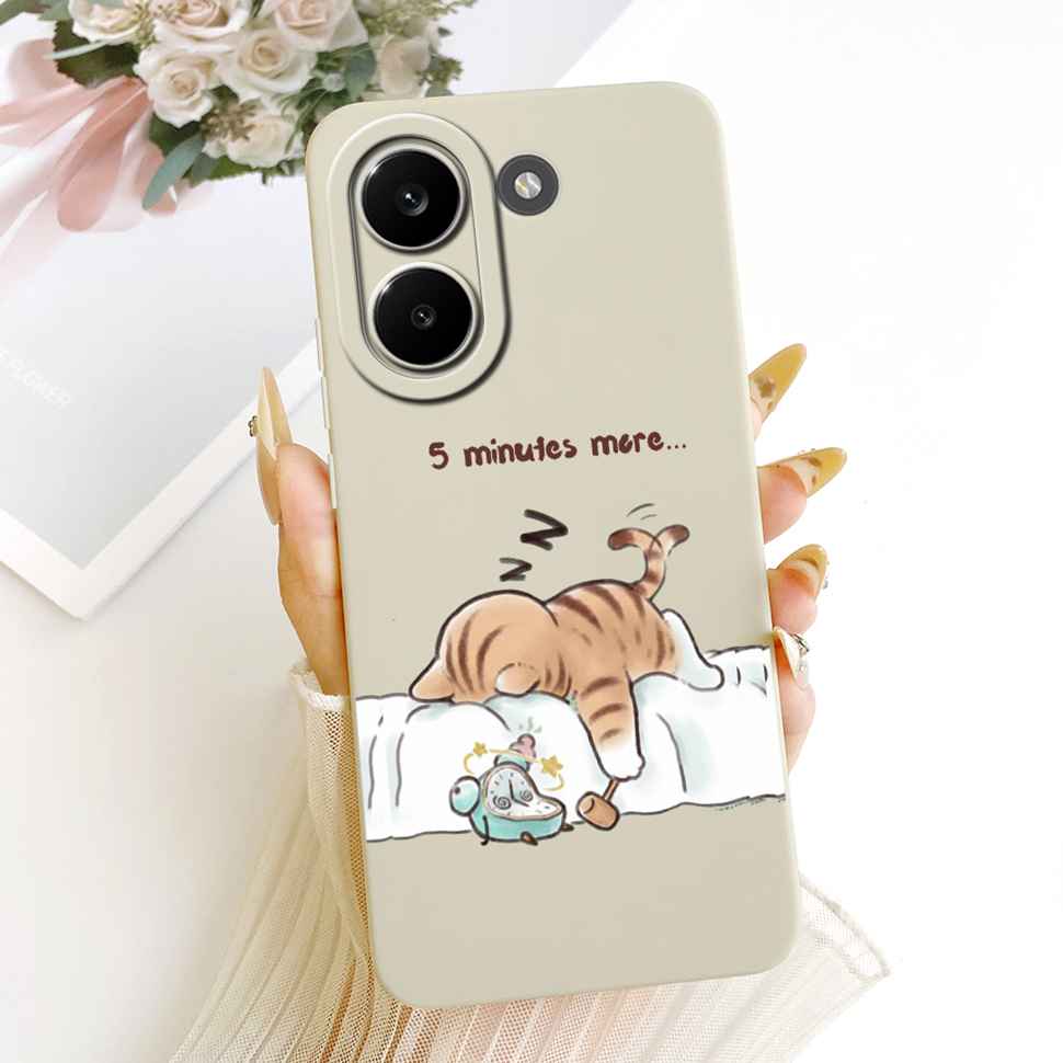 Для Xiaomi Poco X8 Pro 5G 6.59" Чехол Цветы Мультяшные Силиконовый Мягкий Чехол Для Xiaomi Poco X8Pro 2511FPC34G Чехлы для Телефона