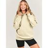 Women's Fashion Casual Solid Color Print Long Sleeve Hooded Hoodies & Sweatshirts