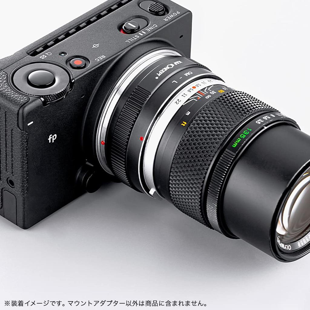 Адаптер для крепления Concept OM крепление объектива L крепление K&F KF-OML (Конверсия Олимпа)