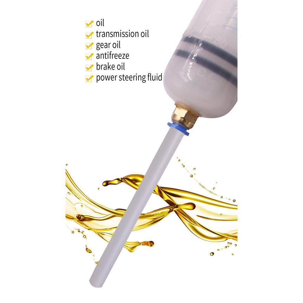 Efficient Oil Suction Syringe Extract Transfer Fluid Extractor Filling Syringe Pump Manual Suction Vacuum Fuel Transfer