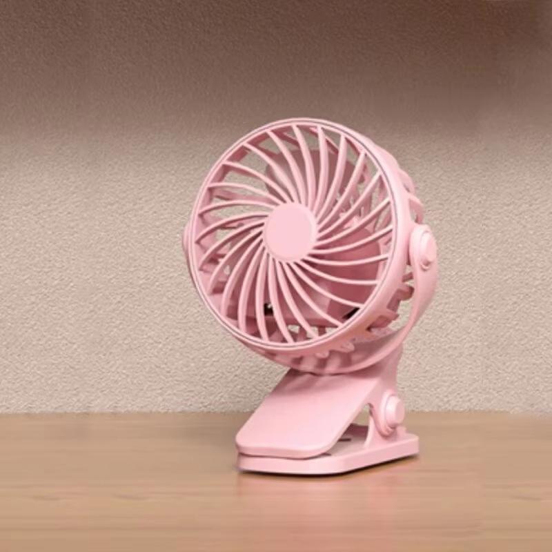 Перезаряжаемый зажимной вентилятор с вращением на 720°, подвесной дизайн, ночник, портативный настольный вентилятор для офиса, спальни, общежития, улицы