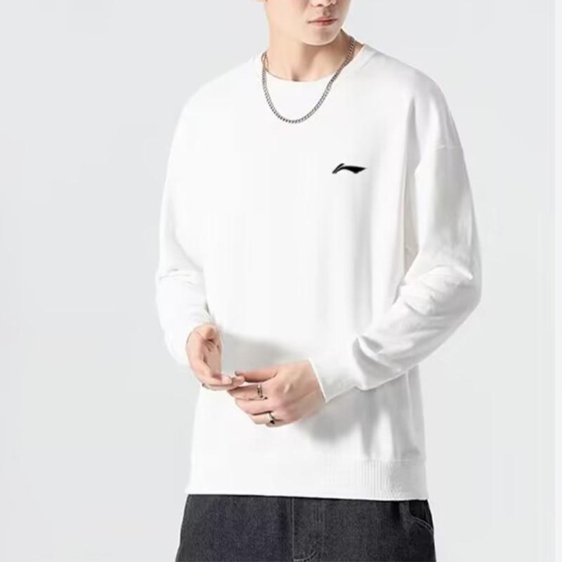 Толстовки Li Ning Мужские с круглым вырезом Средняя Обычная AWDTC73-2