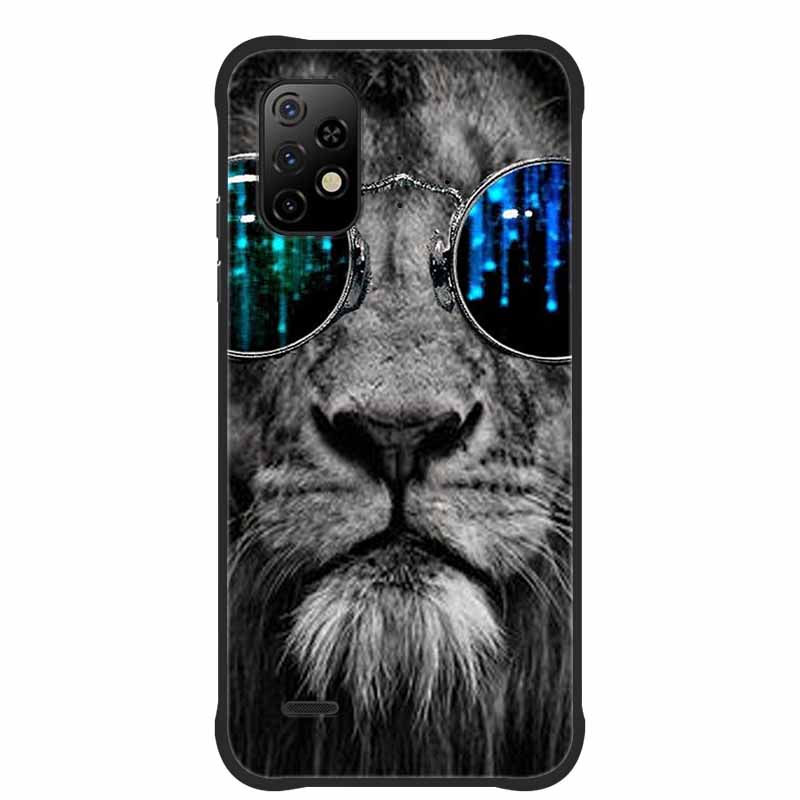 For Umidigi Bison GT Case Silicone TPU Soft Luxury Cover Phone Case for Umidigi Bison GT Shockproof Animal CooL Coque