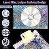 Holographic Bubble Mailers,30 Pcs Metallic Bubble Mailers,6.5 x 9 Inch Poly Padded Envelopes,Waterproof Self Sealing Cushion Envelopes for Mailing