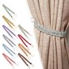 Home Decor Modern Simple Braided Tiebacks Curtain Holder Rope Tie Backs Satin Voile Strap