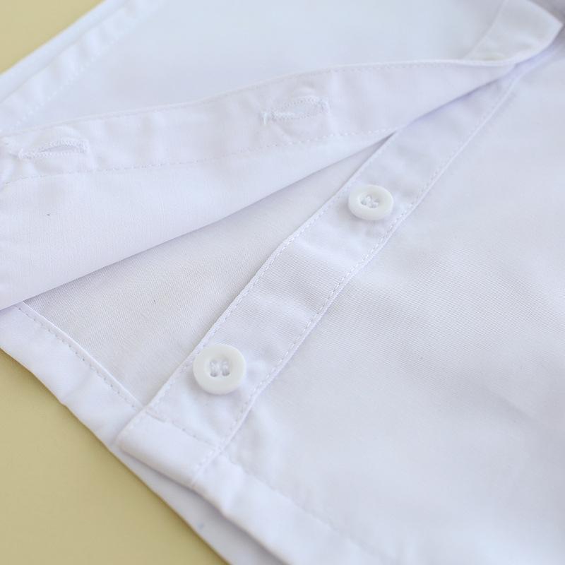 Мужской и женский детский воротник с изображением оленя, хлопковый детский воротник рубашки, однотонный поддельный воротник, маленький размер, поддельный воротник B236