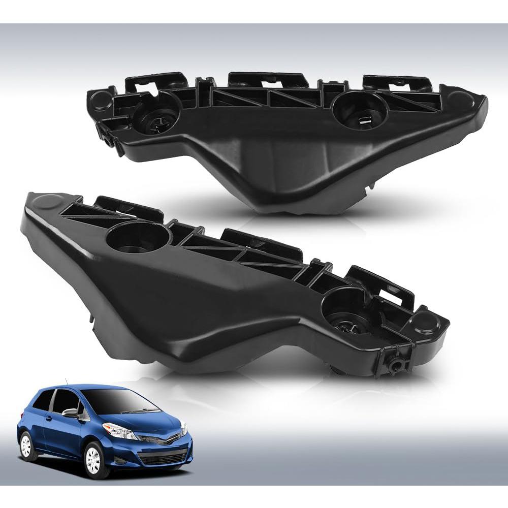 Комплект кронштейнов-держателей переднего бампера подходит для Toyota Yaris седан 2007-2012