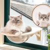 Shinyever Cat Hammock Cat Window Hammock Cat Walk Window Spaceship Suction Cup Type Transparent Cat Window Hammock Cat Window Bed Window Cat Hammock