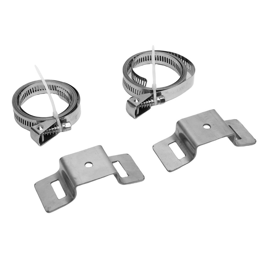 Sign Mounting Brackets for Larger Poles Adjustable Street Sign Mounting Hardware with Pole Clamps for Water Heater