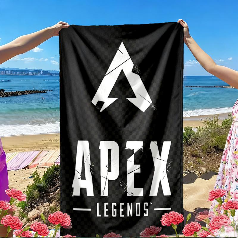 Apex Legends Print Beach Towel, Versatile Lightweight Absorbent Beach Towel for Pool Surf Yoga Bathroom, Perfect Birthday Holiday Gift