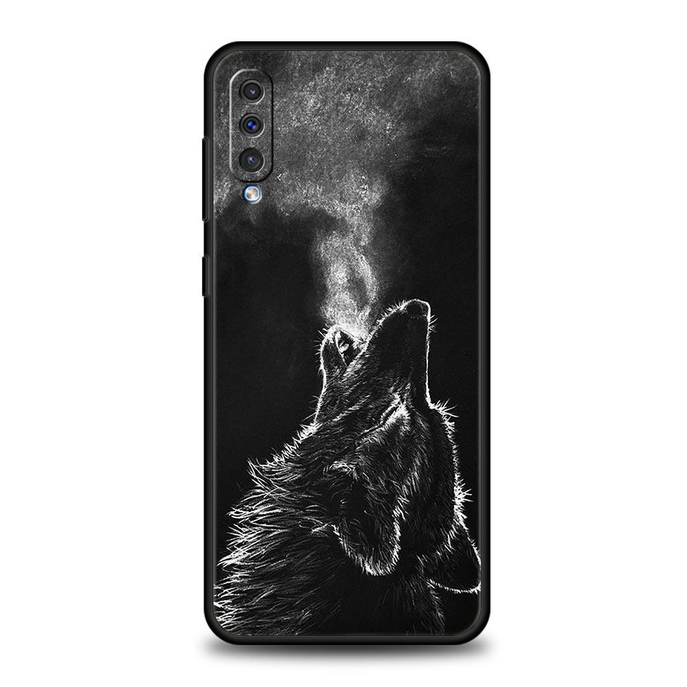Чехол для телефона Волк для Samsung A54 A52 A24 A14 A50 A72 A70 A10 A30 A40 A20S A20E A02S A12 A22 A34 A42 A32 5G A04s