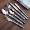 HANYANG Посуда для дома и кухни, столовой и бара, нож, вилка, ложка из нержавеющей стали, набор столовых приборов