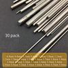 Набор из 30 намоточных стержней с проволочным сердечником Оправка для изготовления проволоки для различных проектов Y Сплошные намоточные стержни для Y-образной оплетки