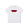 Levis Printed Letter Crew Neck T-Shirt Men Tops White A4391-0000