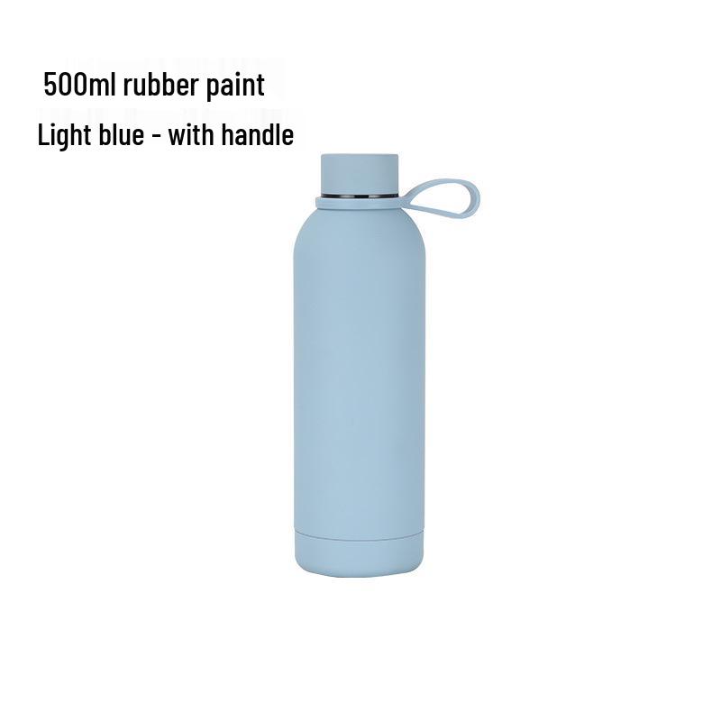 Термос из нержавеющей стали 750 мл - Портативный, Матовый, с узким горлышком, для занятий спортом на открытом воздухе и автомобилей