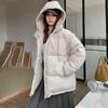 Winter Thickened Cotton Coat Women's Jacket Loose Short Bread  Down Cotton Coat Outerwear