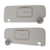 Sun Visor Sunshade Car Sun Visor 1 Pair Sun Visor Left Right Sun Visor with Mirror Replacement for  Aveo 2012 to  Grey