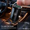 AABIH1 1Pc Car Charger USB Type-C Fast Charging Adapter Car Stickers Emblems For Mercedes Benz Vito W638 W639 W447 W168 W169 W176 W177