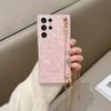 Роскошный браслет с жемчугом наручный чехол Chian для Samsung Z флип 3 Z раза 4 S23 S22 S21 Ultra S20 Fe S10 S9 S8 A14 A34 A54 A13 A23 A33 A53 A12 A22 A32 A52