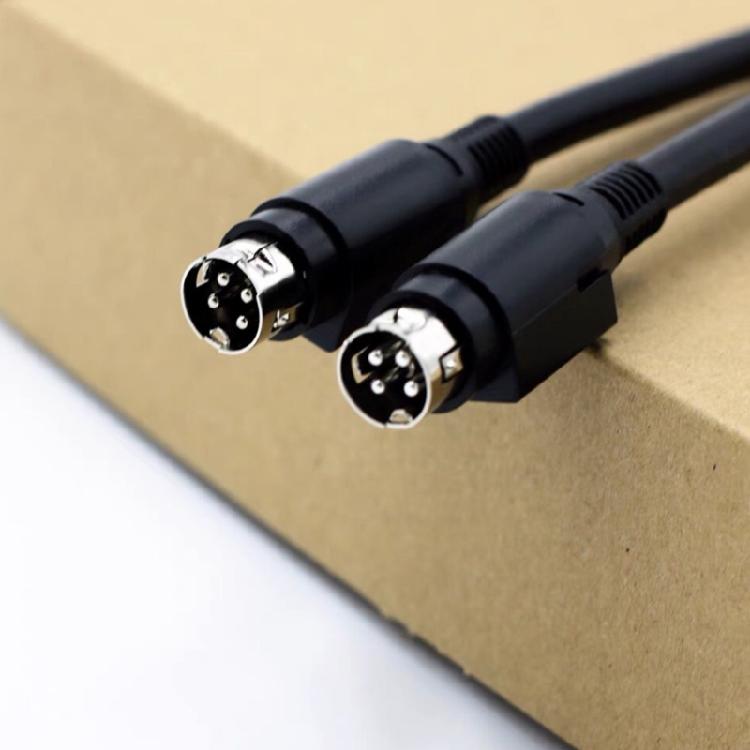 Speakers Connectors Wire With 4Pin DIN Connectors For R1700BT R1600TIII Speakers Cord Optimals Sound Quality Assurances