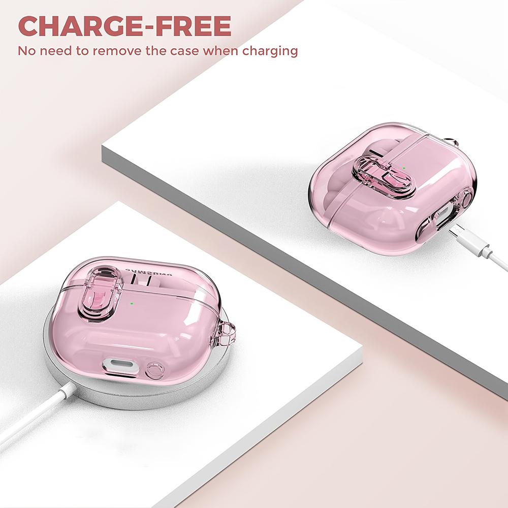 Security Lock Earphone Cover For Samsung Galaxy Buds 3 Pro Cases Samsung Buds3 Pro Protective Cases With Headset Funda