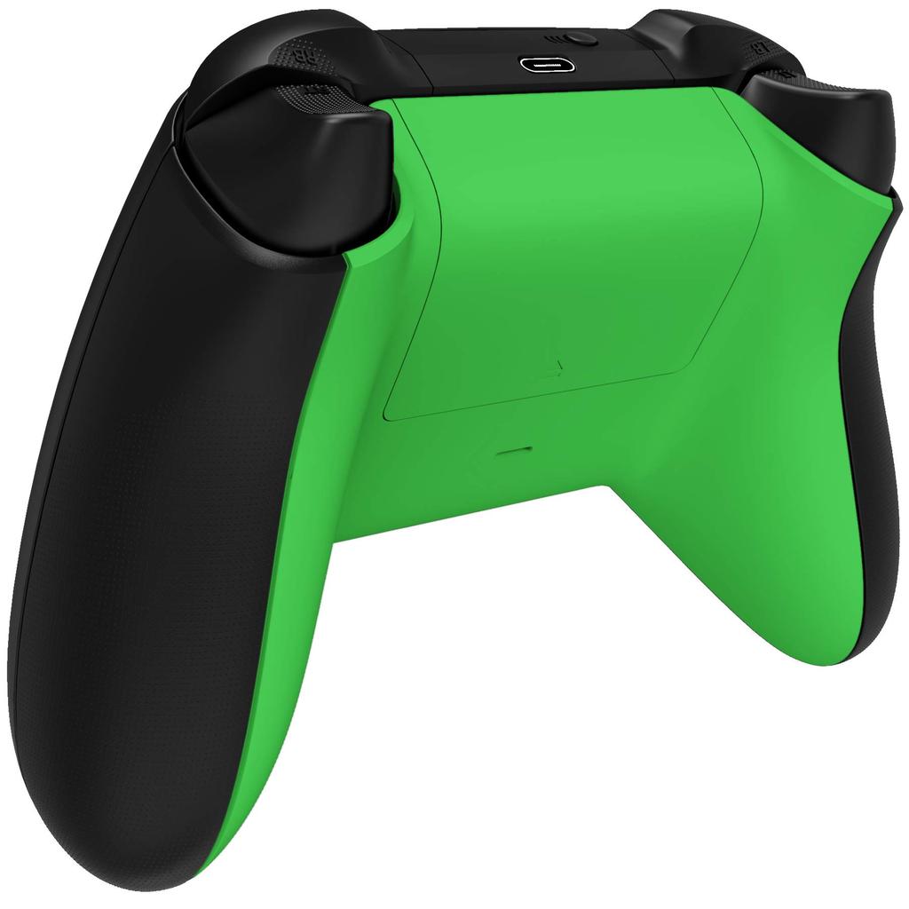 eXtremeRate Custom Back Cover Shell for Xbox Core Wireless Pure Color Replacement Cover Bottom Shell for Xbox Series Not Controller, & X/S (Controller