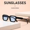 Vintage Rectangle Frame Sunglasses Men Fashion Sun Glasses Luxury Design Glasses Uv400 Eyewear Women Goggles Eil