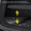 For Tesla Model Y Juniper 2025 TPE Rear Trunk Left Right Side Storage Box Tail Boot Organizer Partition Decoration Accessories