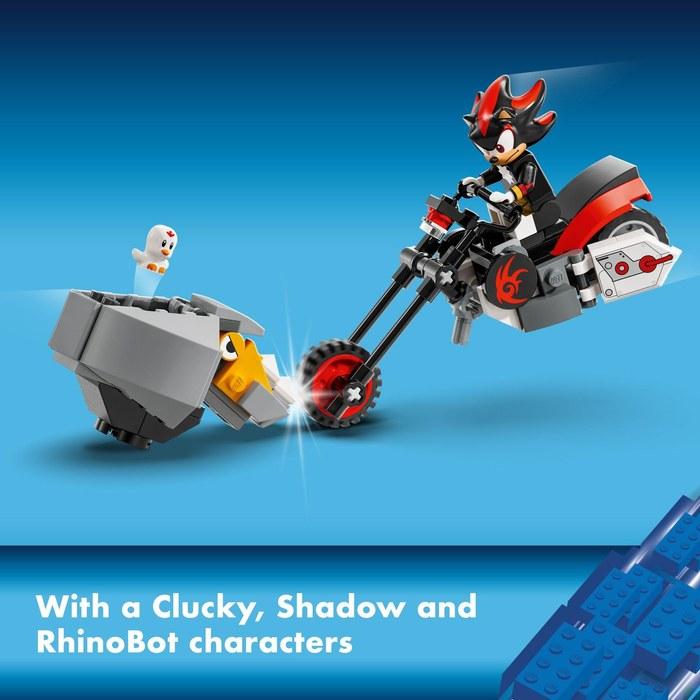 LEGO Sonic the Hedgehog Shadow the Hedgehog Escape Set 76995, Multicolor