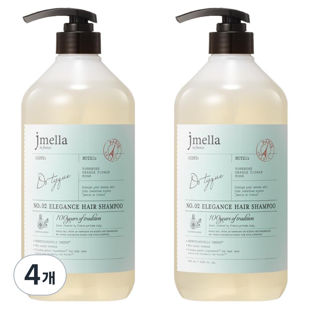 J.Mella in France Elegance d'Automne Hair Shampoo 4 pcs 1L