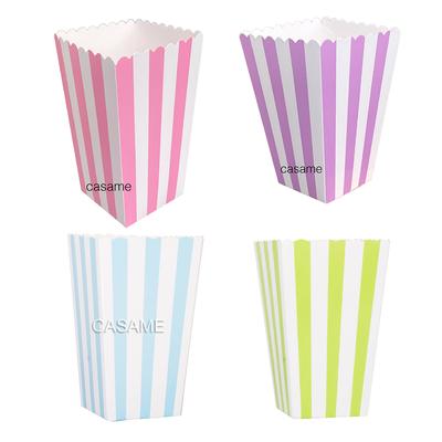 30 шт. коробка попкорна розовое украшение для тематической вечеринки для детей С днем рождения, празднование рождения ребенка, свежий попкорн