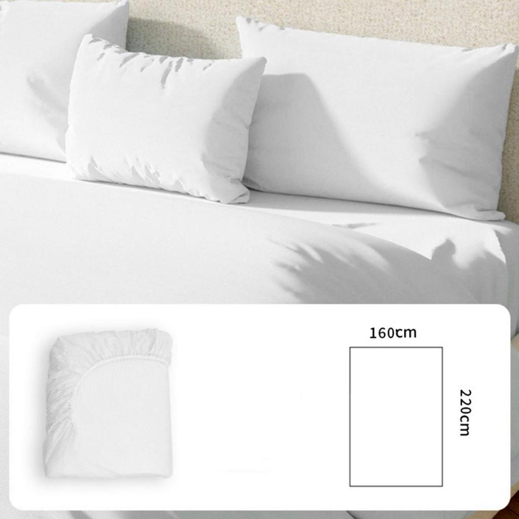 1PC Adjustable Fashion Disposable Bed Sheet Anti-Slip With Elastic Band Mattress Cover