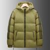 Зимняя мужская хлопковая куртка с капюшоном, короткая свободная пара, хлопковая куртка, куртка для хлеба