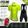 Rcc Poc Cycling Jersey Set Zomer Heren Fietskleding Mountainbike Kleding Mtb Fiets Rijkleding Fietspak