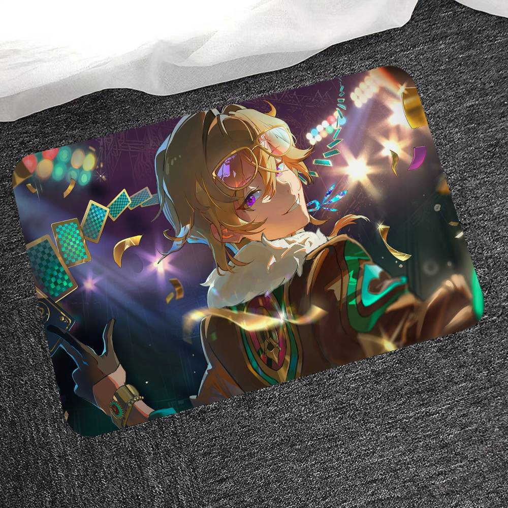 Игровой персонаж Авентурин Входной коврик в скандинавском стиле Домашний придверный коврик Коврики для ванной-туалета Коврик для декора спальни/отеля