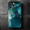 Мягкий чехол для телефона Hajime MiyaGi Andy Panda для iPhone 16 16E 17 Air 15 Pro Max 14 Plus 13 Mini 11 12 7 Черный чехол Задняя панель