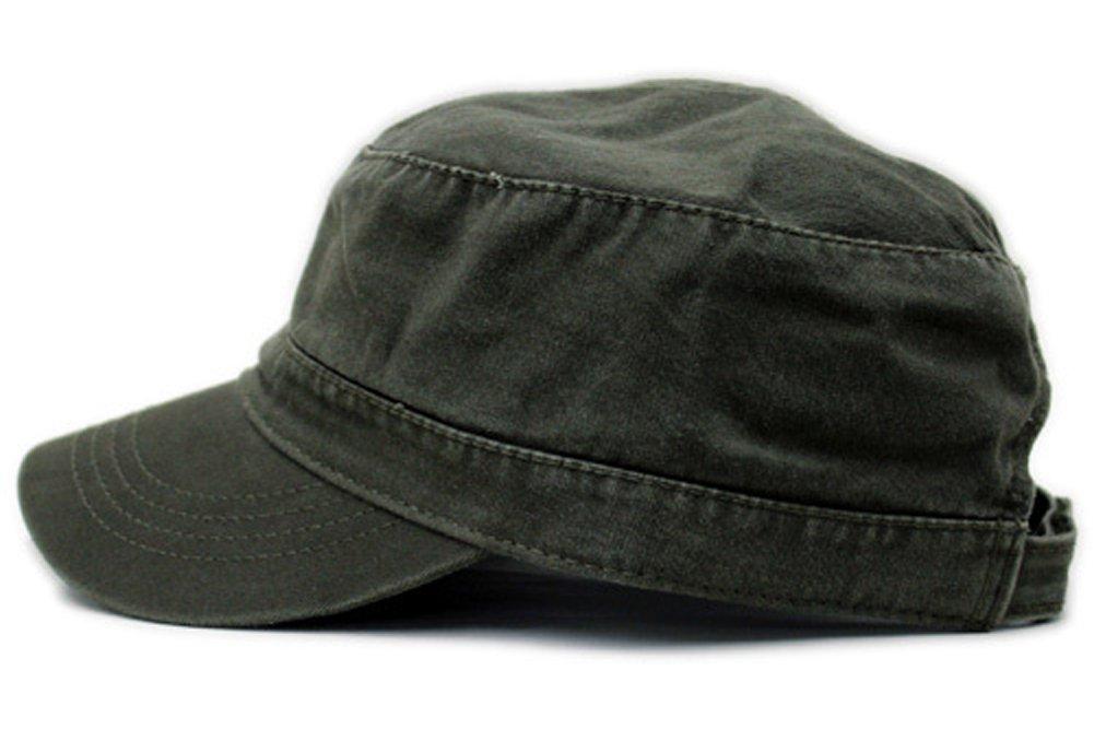 Otto Military Style Work Cap H0791 Olive (Dark Green)