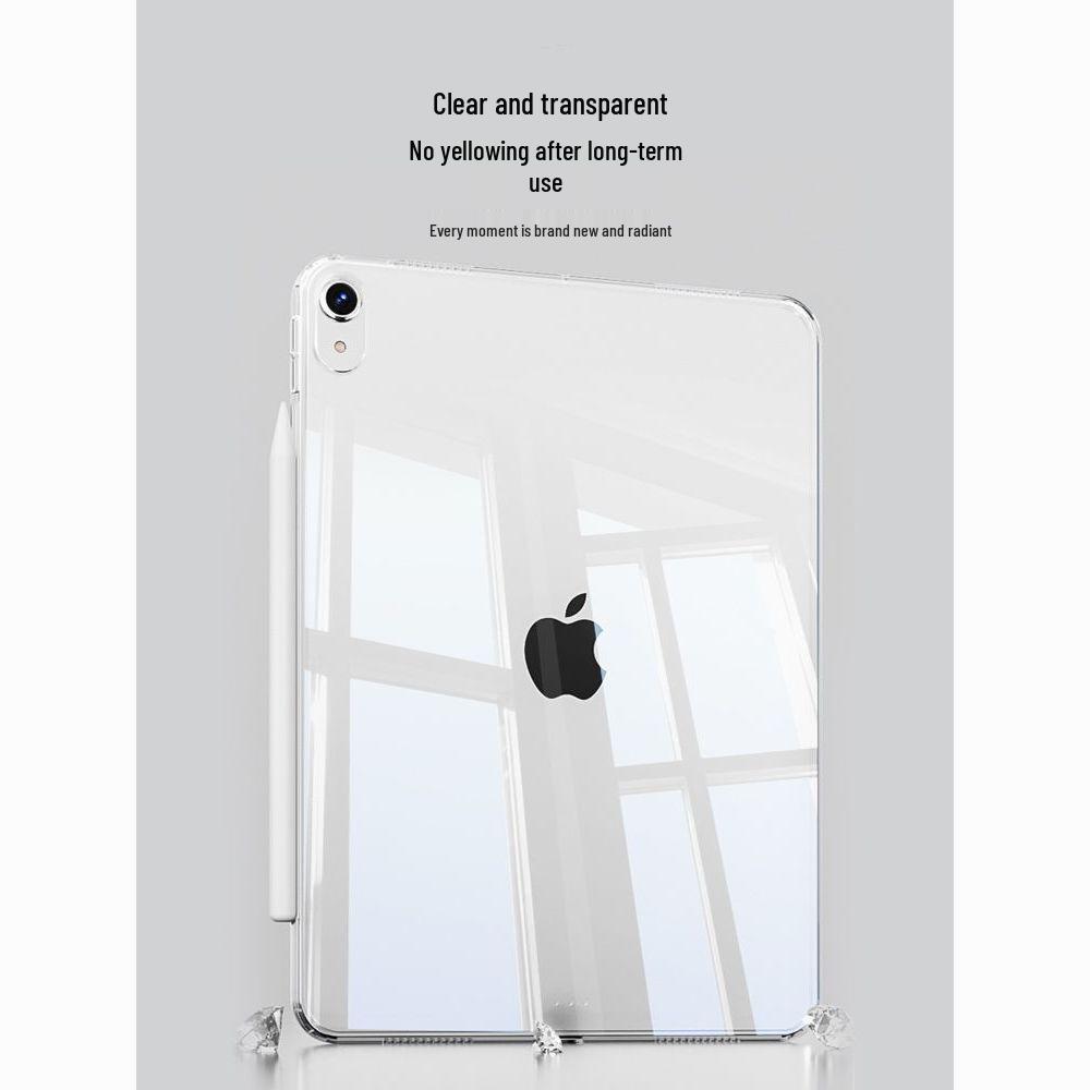 Прозрачный защитный чехол для iPad Pro (Модель 2024 года, 11/12,9 дюйма, 10-е поколение, Легкий)