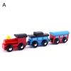 Funny Magnetic Mini Wooden 3Pcs/Set Train Carriage Model Educational Kids Toys