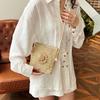 Fabric Mini Phone Bag With Zipper Closure For Daily Casual Use