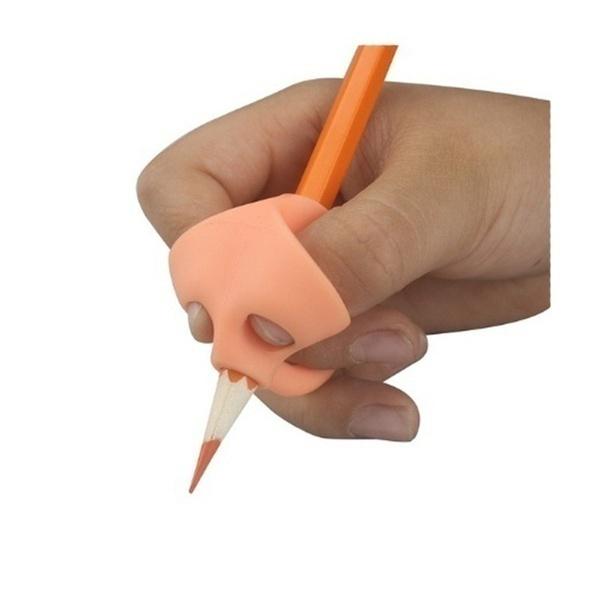 5 шт. силиконовая ручка-карандаш для обучения письму для детей, ручка для письма, устройство для коррекции письма Childre