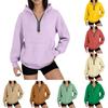 Women's Fashion Women's Lightweight Long Sleeve Pullover With Pockets Preppy Graphic Hoodie