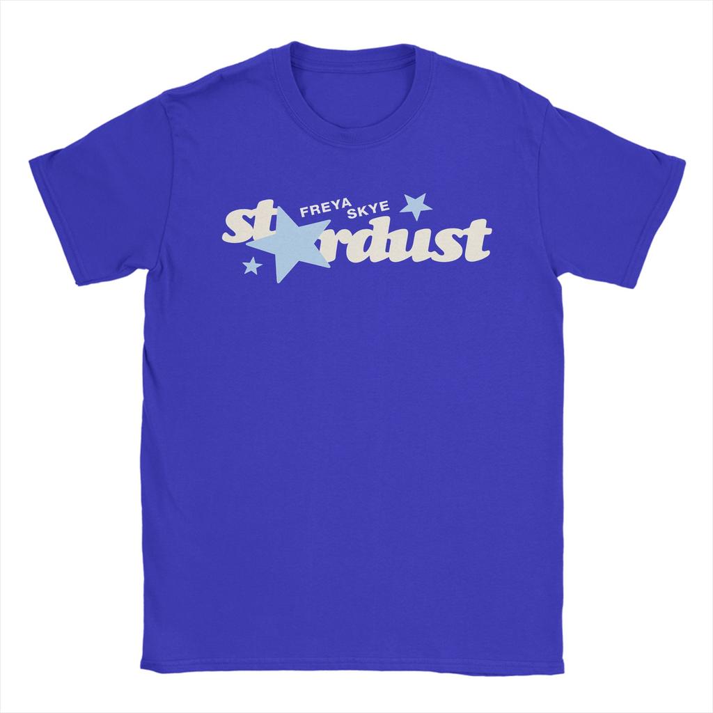 Mens Freya Skye Stardust T Shirts Pure Cotton Clothes Cool Short Sleeve Round Collar Tees Plus Size TShirt